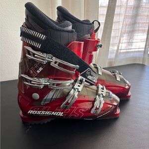 Rossignol Glossy Red Ski Snowboarding boots